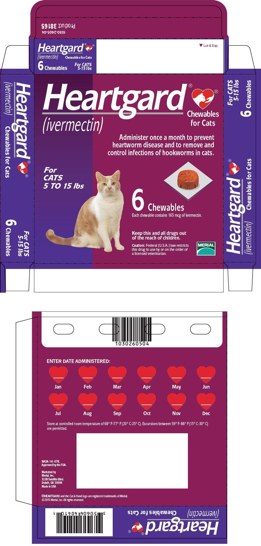 32 HQ Images Heartgard For Cats Merial - Heartgard Plus Soft Chew For Dogs 26 50 Lbs Green Box 6 Soft Chews 6 Mos Supply Chewy Com