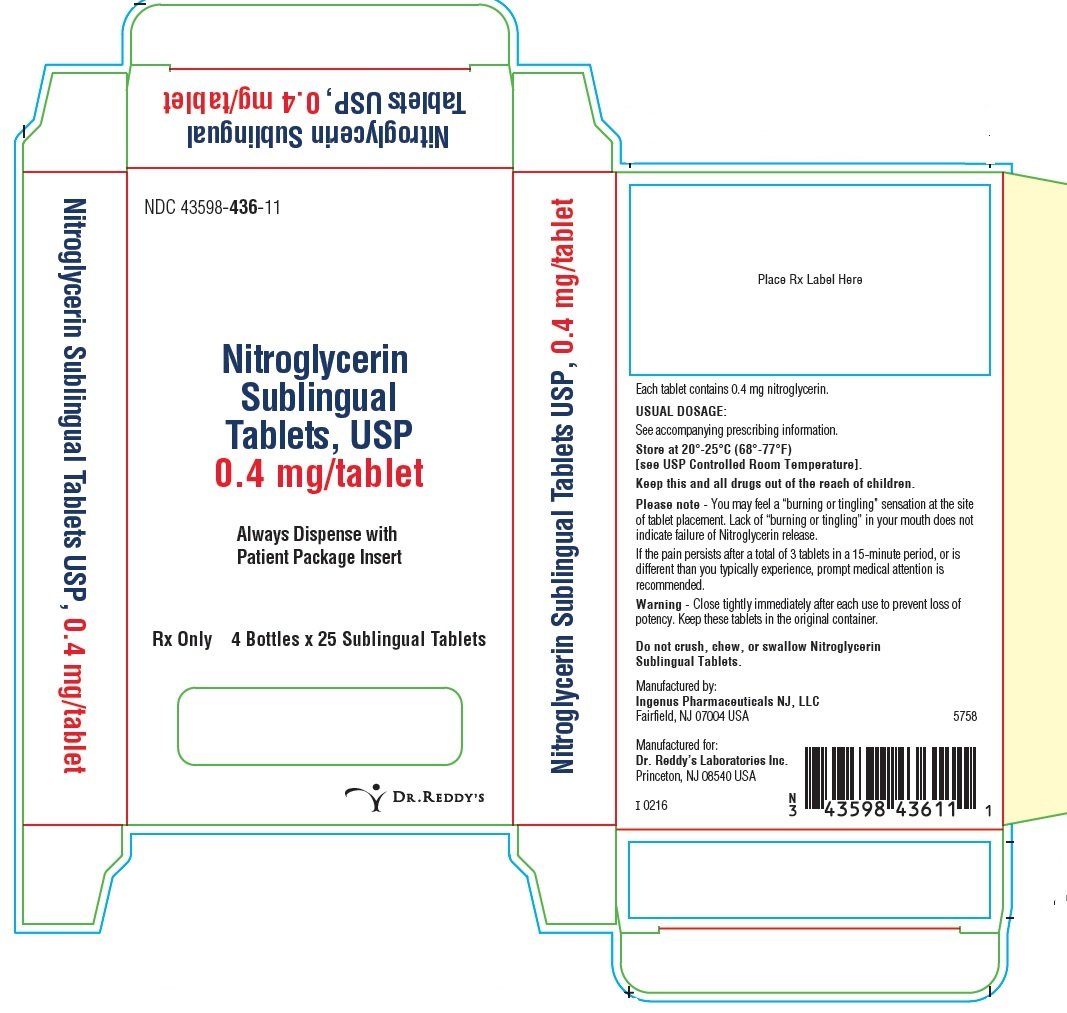 Nitroglycerin Tablets Sublingual