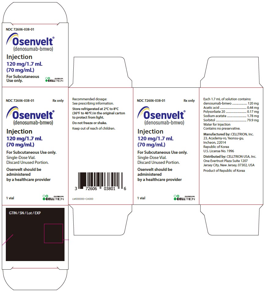 PRINCIPAL DISPLAY PANEL - 120 mg/1.7 mL Vial Carton