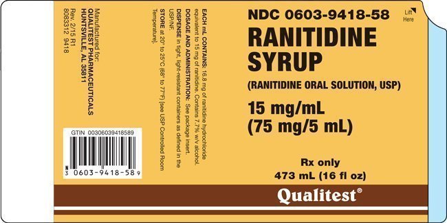 Ranitidine Syrup Taste