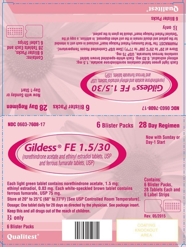 This is an image of the carton for Gildess® FE 1.5/30.