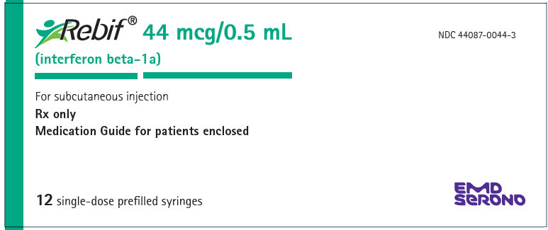 PRINCIPAL DISPLAY PANEL - 12 Syringe Carton - 0044