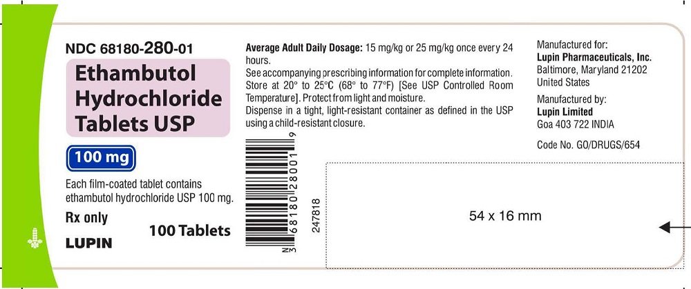 Ethambutol - FDA prescribing information, side effects and Ethambutol - FDA prescribing information, side effects and