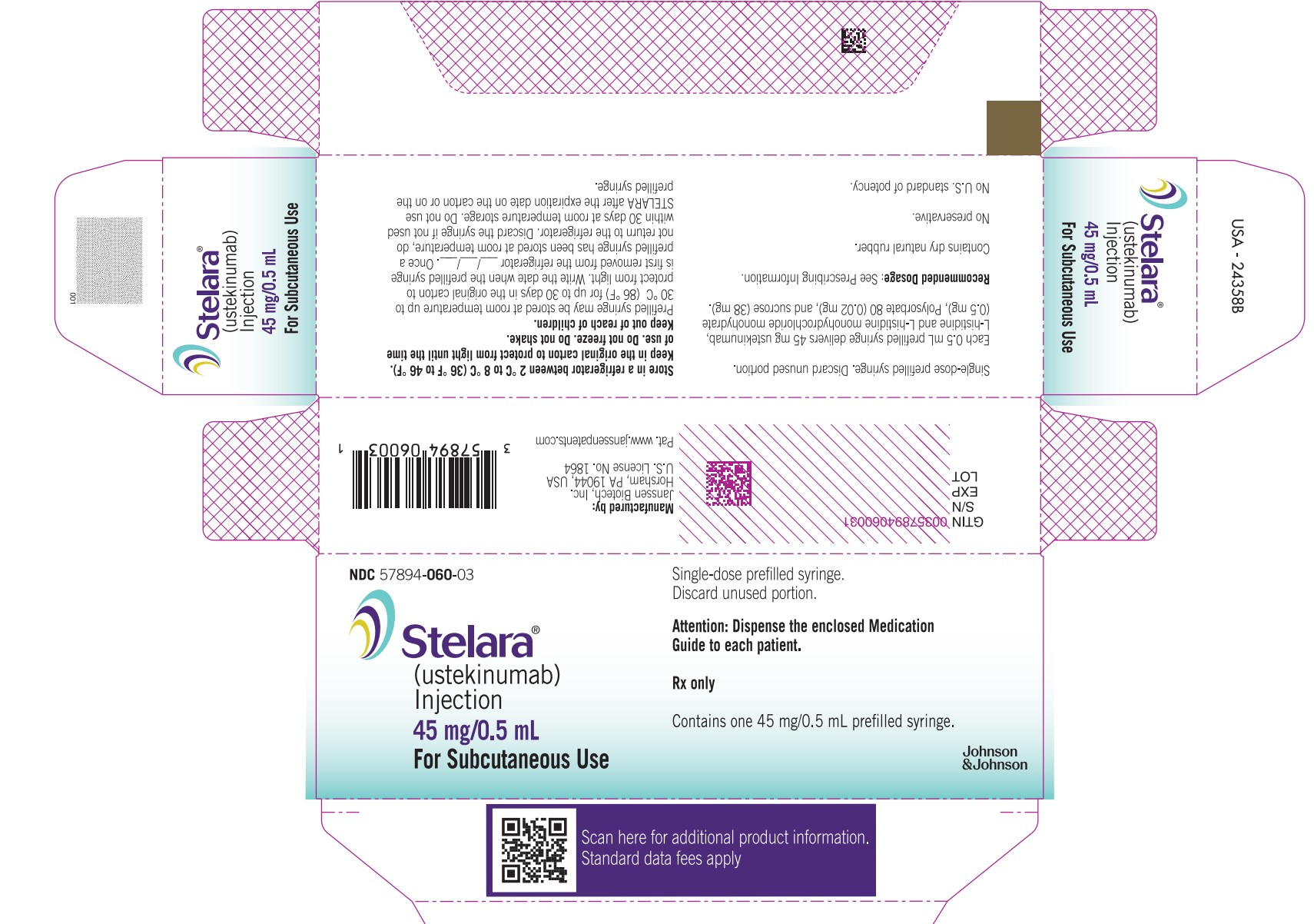 45mg PFS Carton