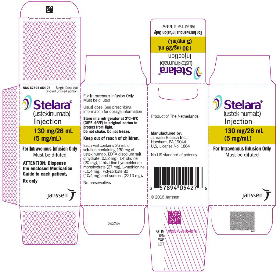 PRINCIPAL DISPLAY PANEL - 130 mg/26 mL Vial Carton