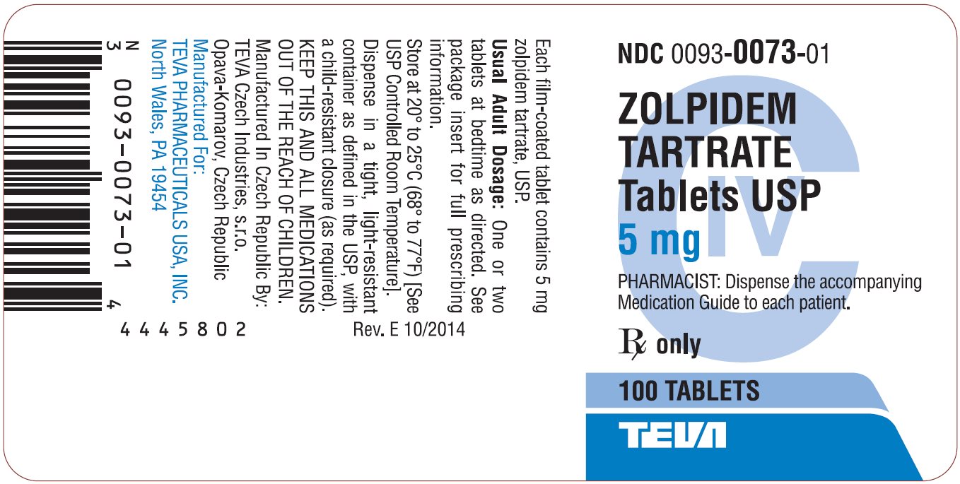 Zolpidem Fda Prescribing Information Side Effects And Uses 