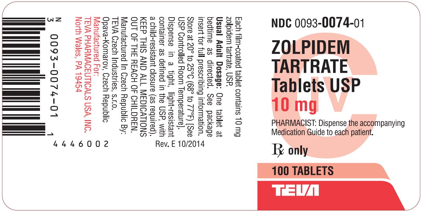 zolpidem tartrate 5mg