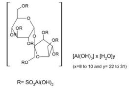 CARAFATE Tablets contain sucralfate and sucralfate is an α-D-glucopyranoside, β-D- fructofuranosyl-, octakis-(hydrogen sulfate), aluminum complex.