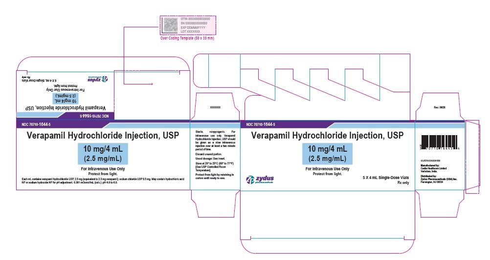 Verapamil Injection - FDA prescribing information, side effects and uses
