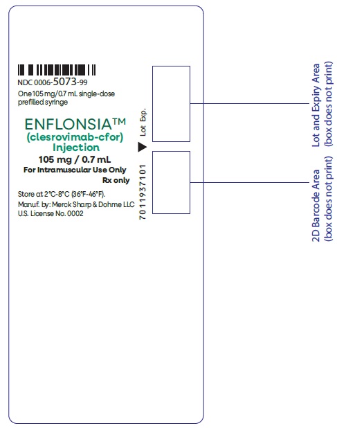PRINCIPAL DISPLAY PANEL - 0.7 mL Syringe Label