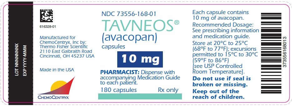 10 mg 180-Count Bottle Label