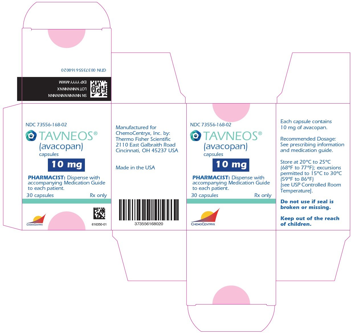 10 mg 30-Count Bottle Carton Label