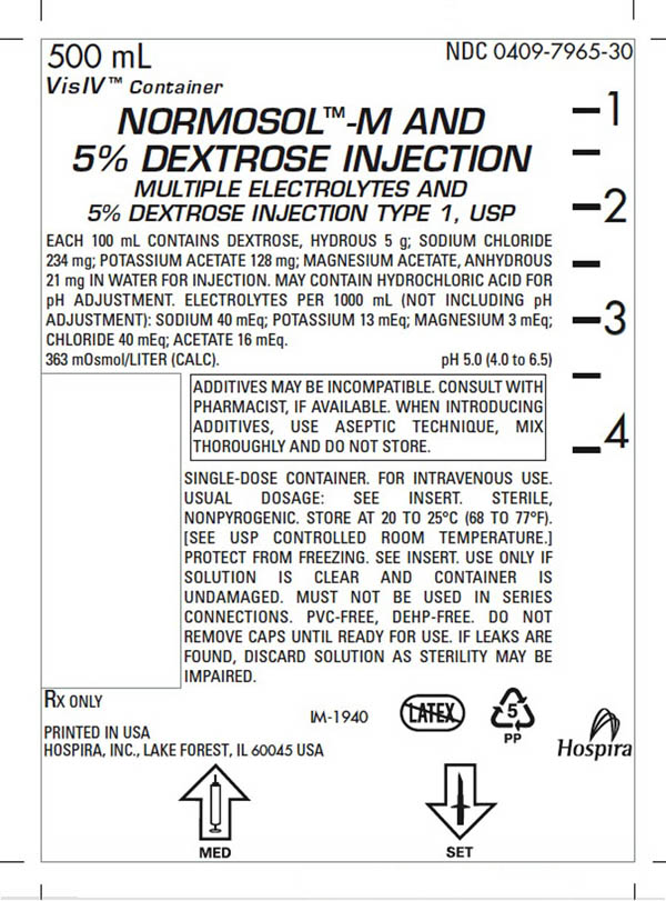 Normosol-M and Dextrose - FDA prescribing information Normosol-M and Dextrose - FDA prescribing information