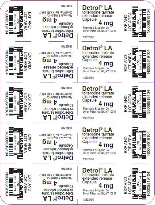 PRINCIPAL DISPLAY PANEL - 4 mg Capsule Dose Foil Pack