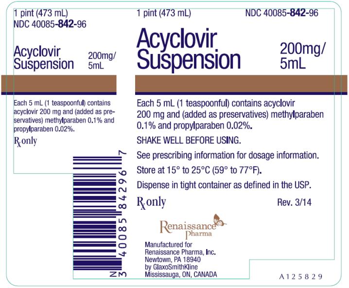 acyclovir dosage for herpes zoster