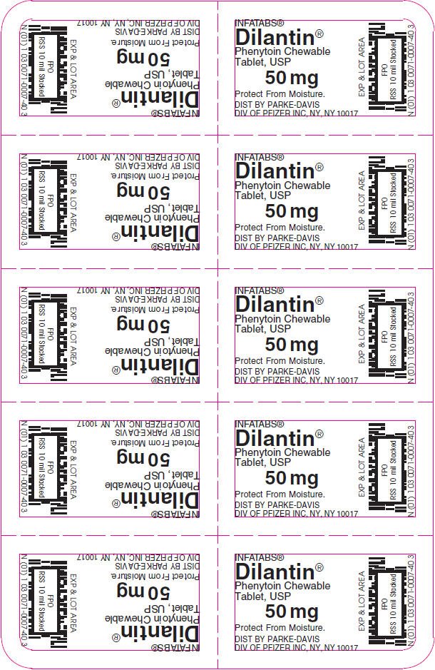 Principal Display Panel - 50 mg Tablet Blister Pack