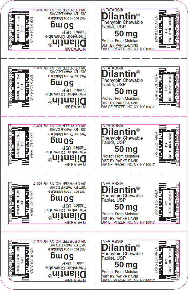 Principal Display Panel - 50 mg Tablet Blister Pack