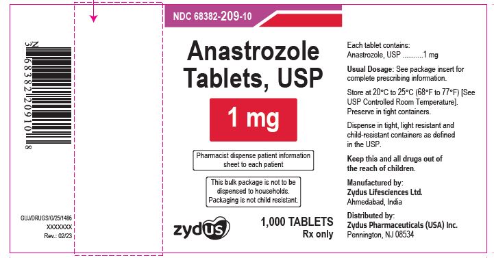 Anastrozole Tablets, 1mg