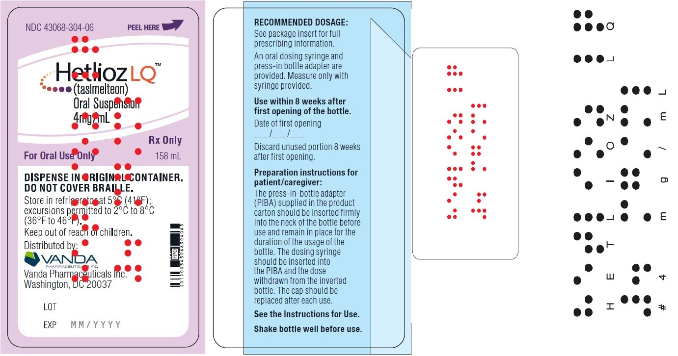 158 mL Bottle Label