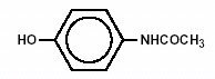 acetaminophen chemical structure