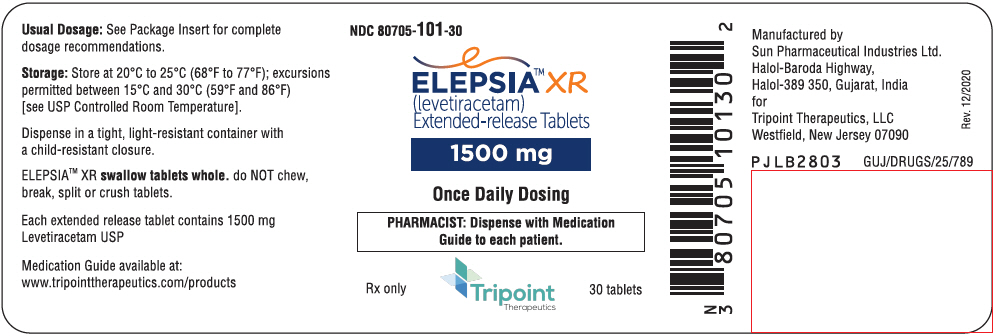 PRINCIPAL DISPLAY PANEL - 1500 mg Tablet Bottle Label