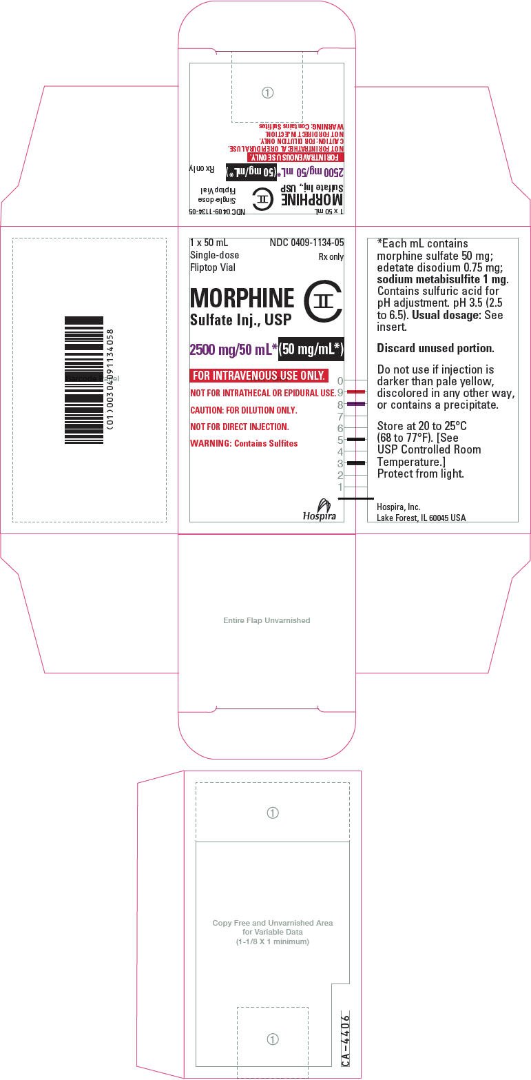 Principal Display Panel - 2500 mg/50 mL Vial Carton