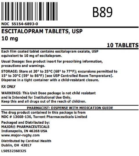 10mg bag label