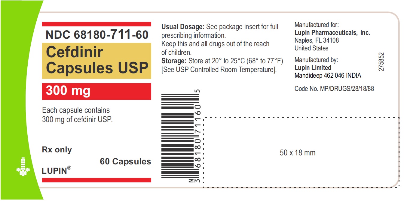 Cefdinir Capsules USP