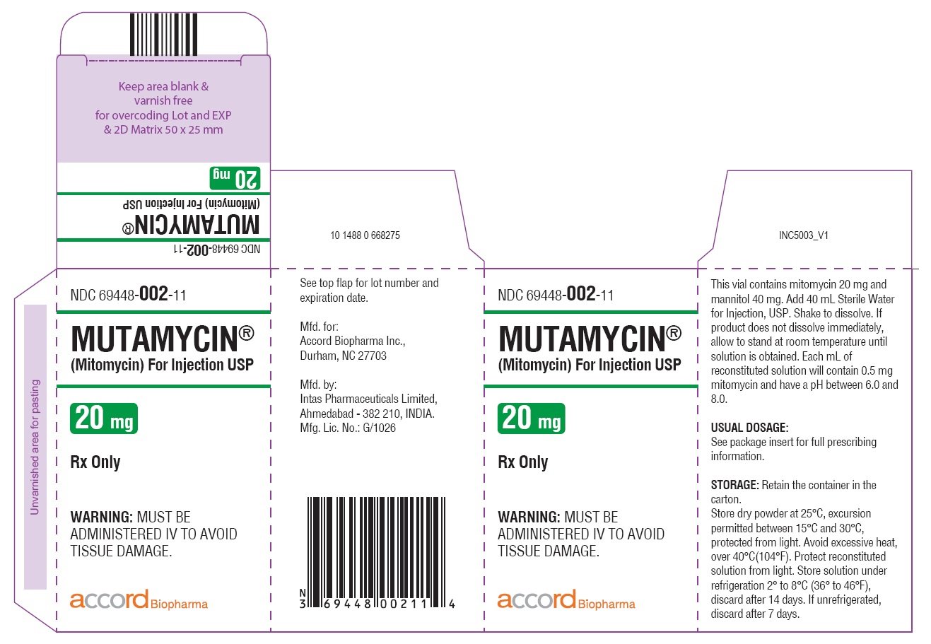 20mg carton label