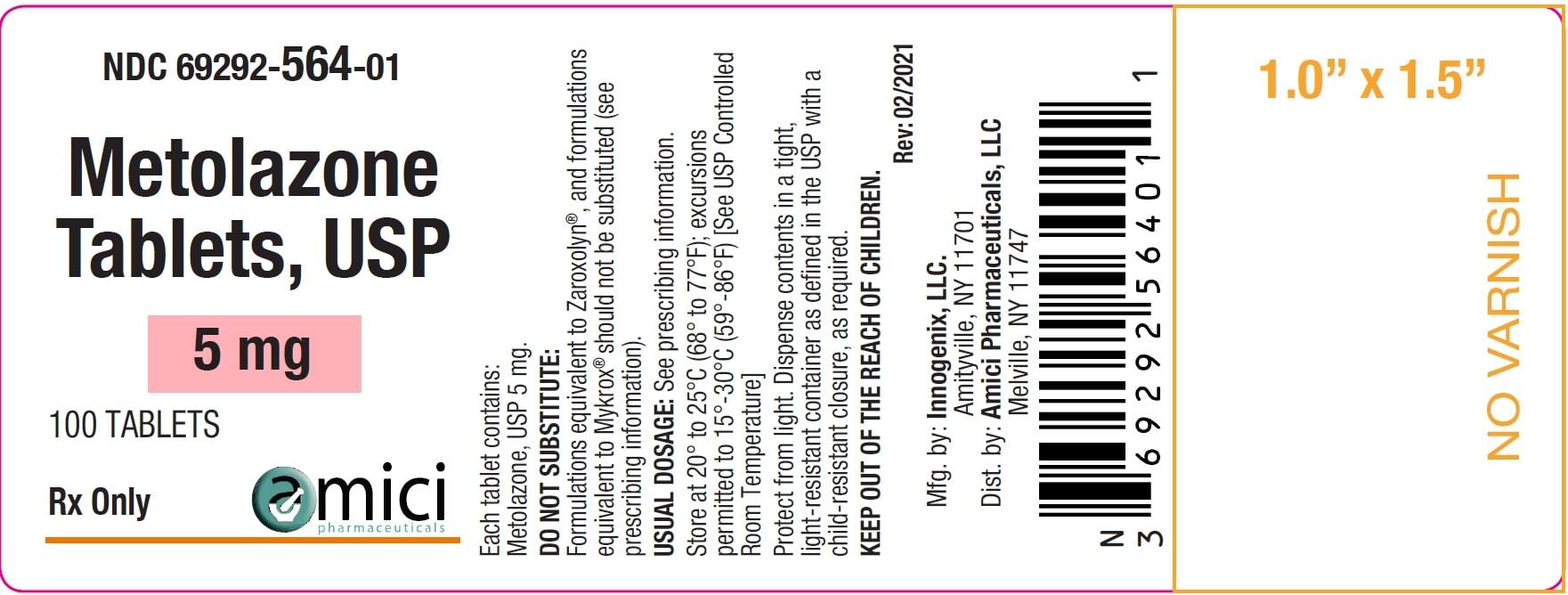 Metolazone 5mg