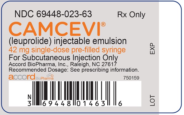 PRINCIPAL DISPLAY PANEL -Syringe Label
