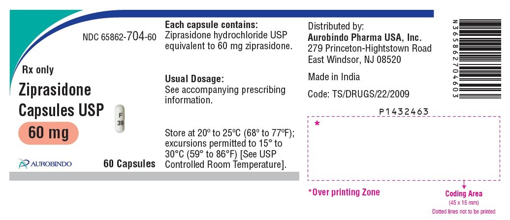 PACKAGE LABEL-PRINCIPAL DISPLAY PANEL - 60 mg (60 Capsules Bottle)