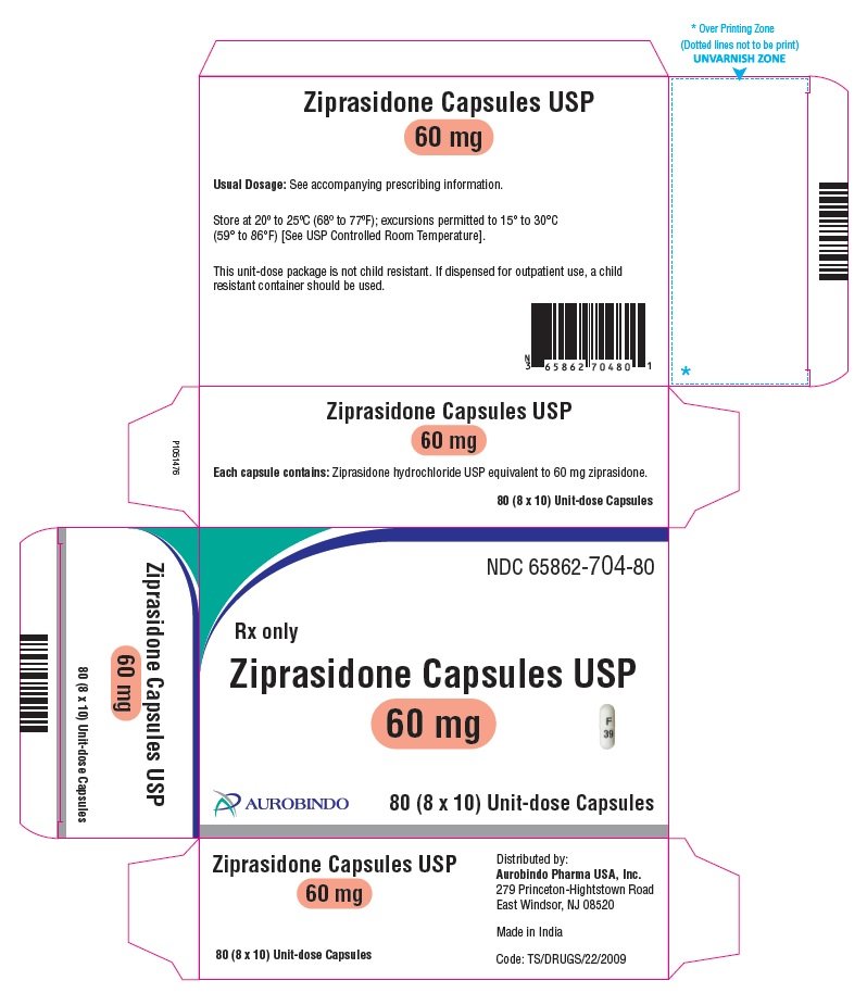 PACKAGE LABEL-PRINCIPAL DISPLAY PANEL - 60 mg Blister Carton (8 x 10 Unit-dose)