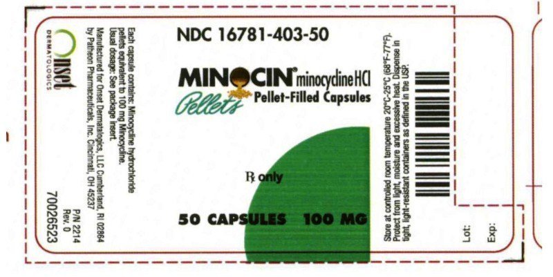 Minocin Iv Information