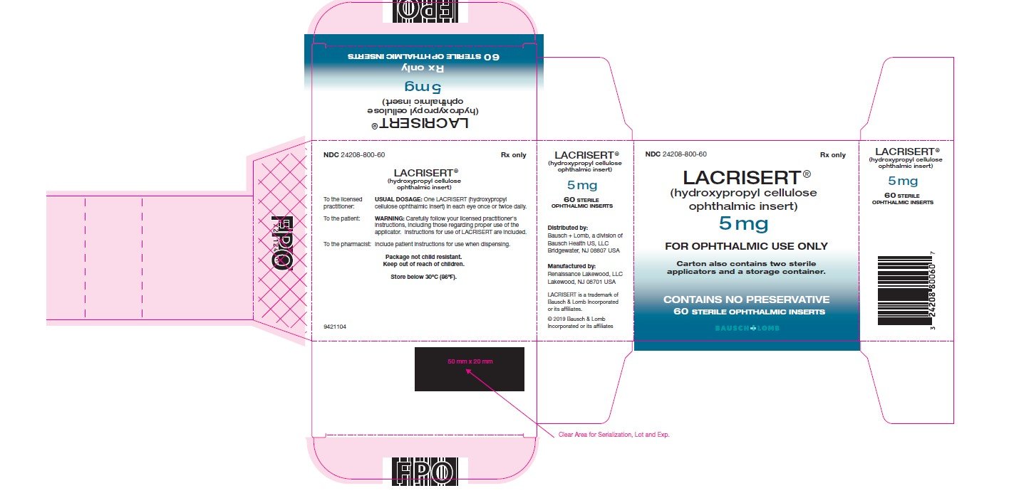 Lacrisert Package Insert