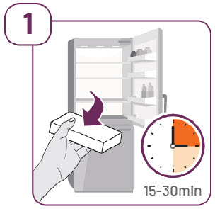 image of removing YUSIMIRY from refrigeration - AI instructions for use