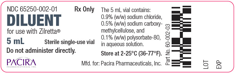 Principal Display Panel - 5 mL Vial Label