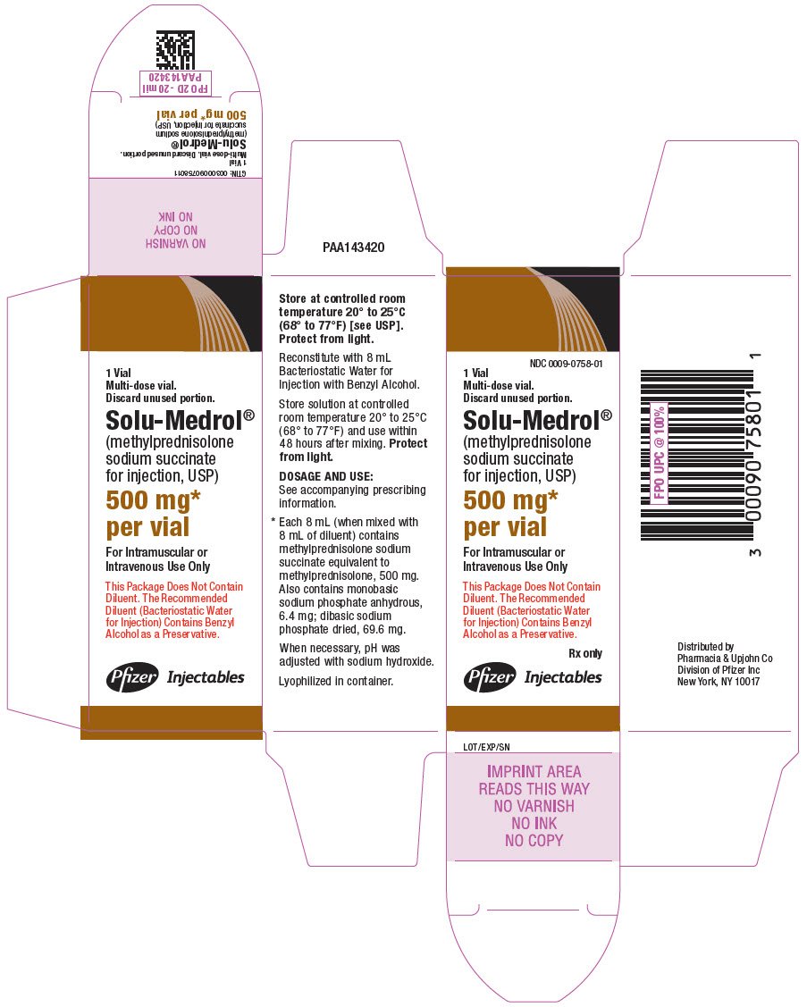 PRINCIPAL DISPLAY PANEL - 500 mg Vial Carton