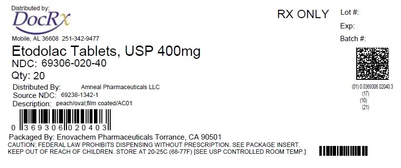 Etodolac 800 mg