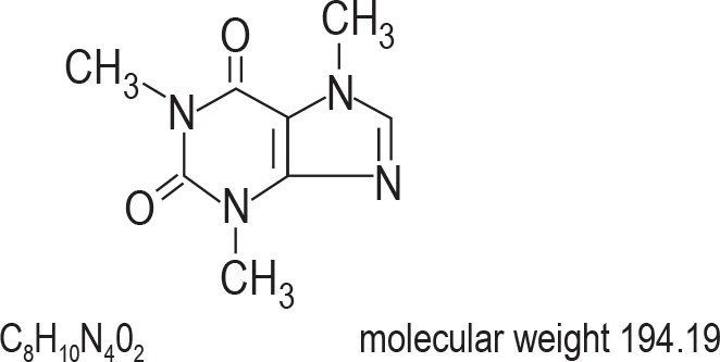 Caffeine Structural Formula
