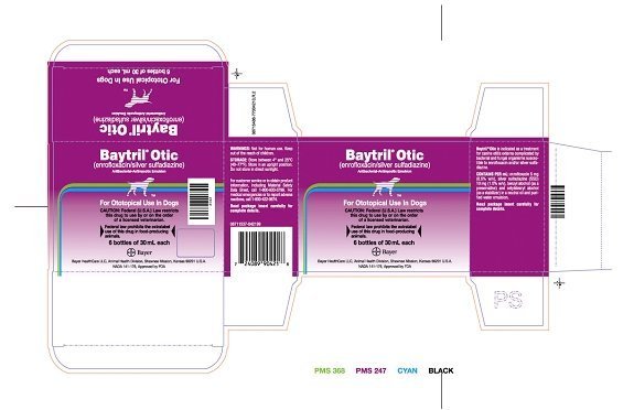 Baytril Otic - FDA prescribing information, side effects and uses