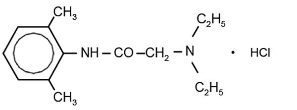 Xylocaine Structural Formula