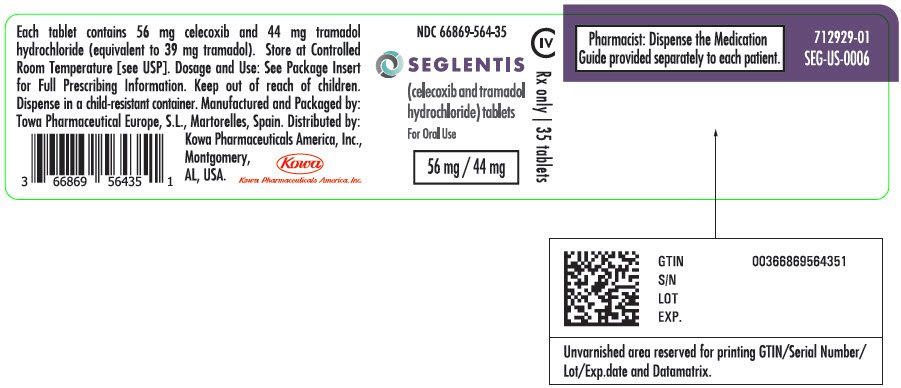 PRINCIPAL DISPLAY PANEL - 56 mg / 44 mg Tablet Bottle Label