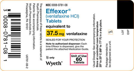 Principal Display Panel - 37.5 mg - Label