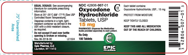 oxycodone 15mg