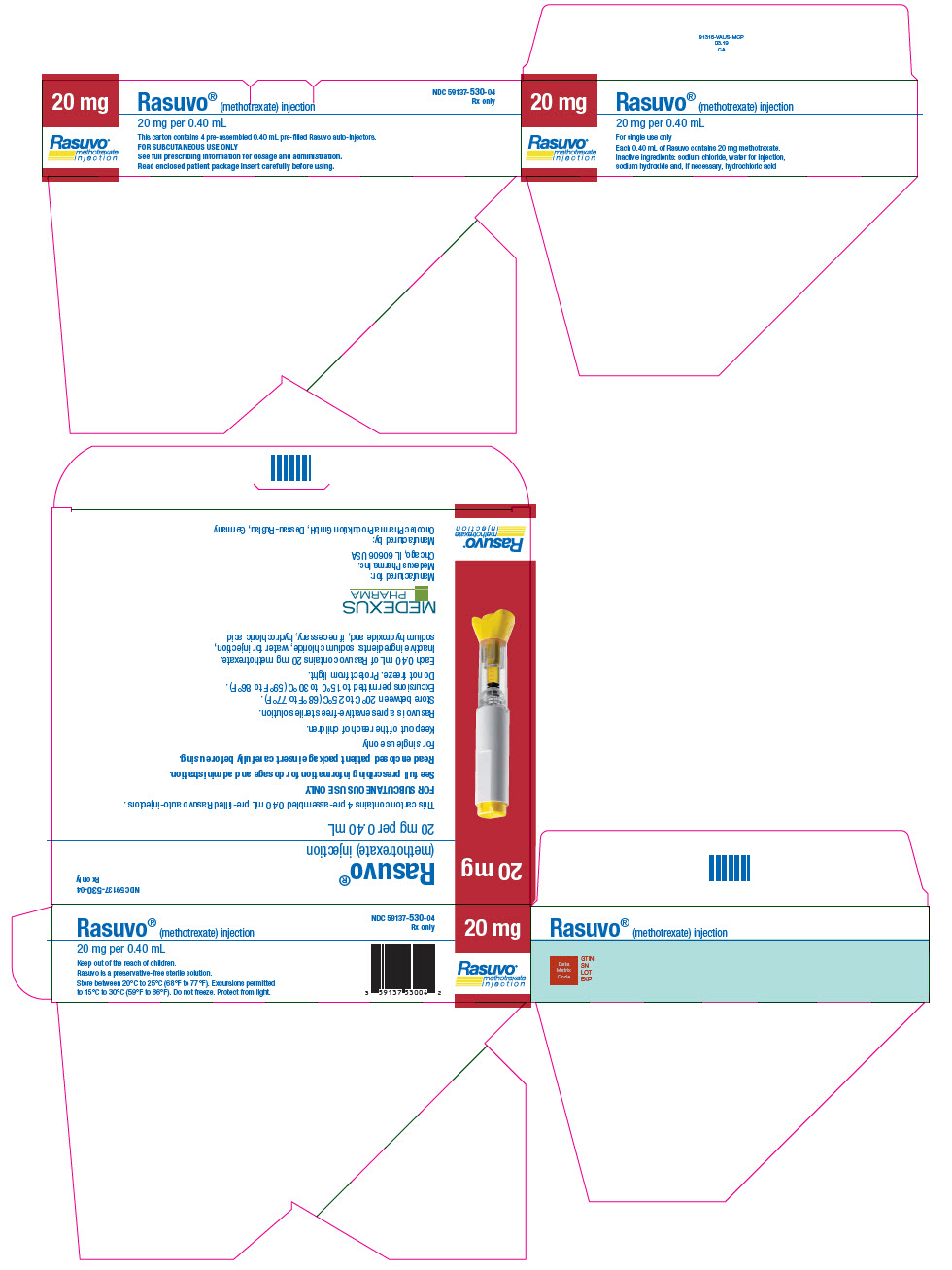 PRINCIPAL DISPLAY PANEL - 20 mg Auto-Injector Carton