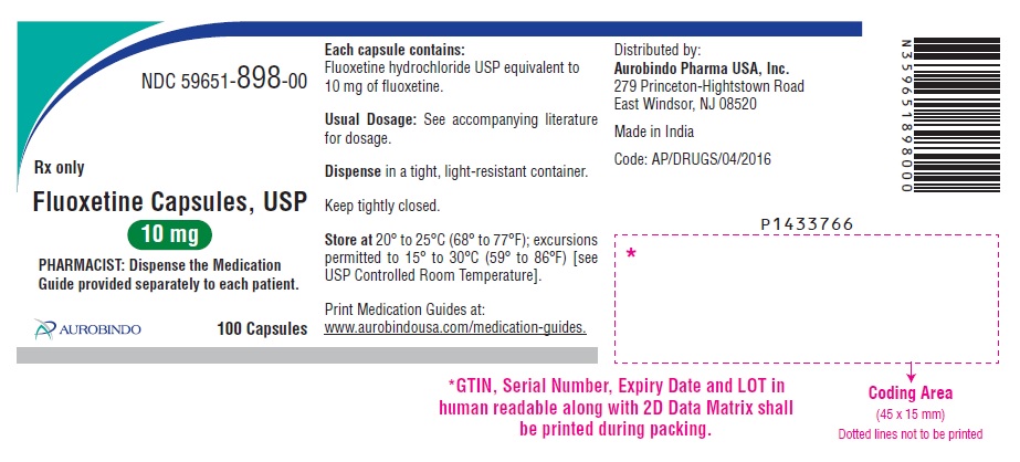 PACKAGE LABEL-PRINCIPAL DISPLAY PANEL - 10 mg (100 Capsules Bottle)