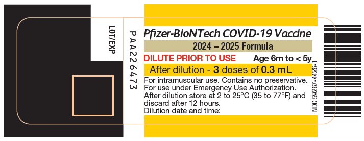 PRINCIPAL DISPLAY PANEL - 0.3 mL Single Dose Vial Label 2024-2025 Formula