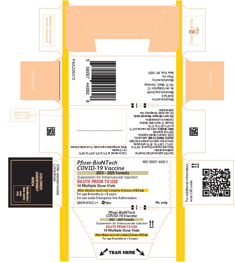 PRINCIPAL DISPLAY PANEL – 10 Single Dose Vial Carton 2024-2025 Formula