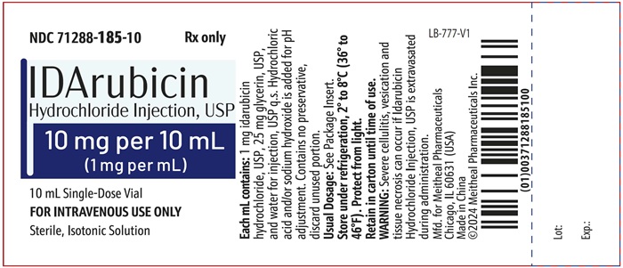PACKAGE LABEL.PRINCIPAL DISPLAY PANEL - Idarubicin Hydrochloride Injection, USP 10 mg per 10 mL Container Label